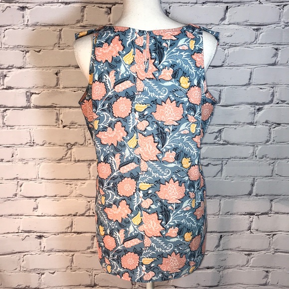 LOFT - Floral Sleeveless Blouse - Picture 5 of 8